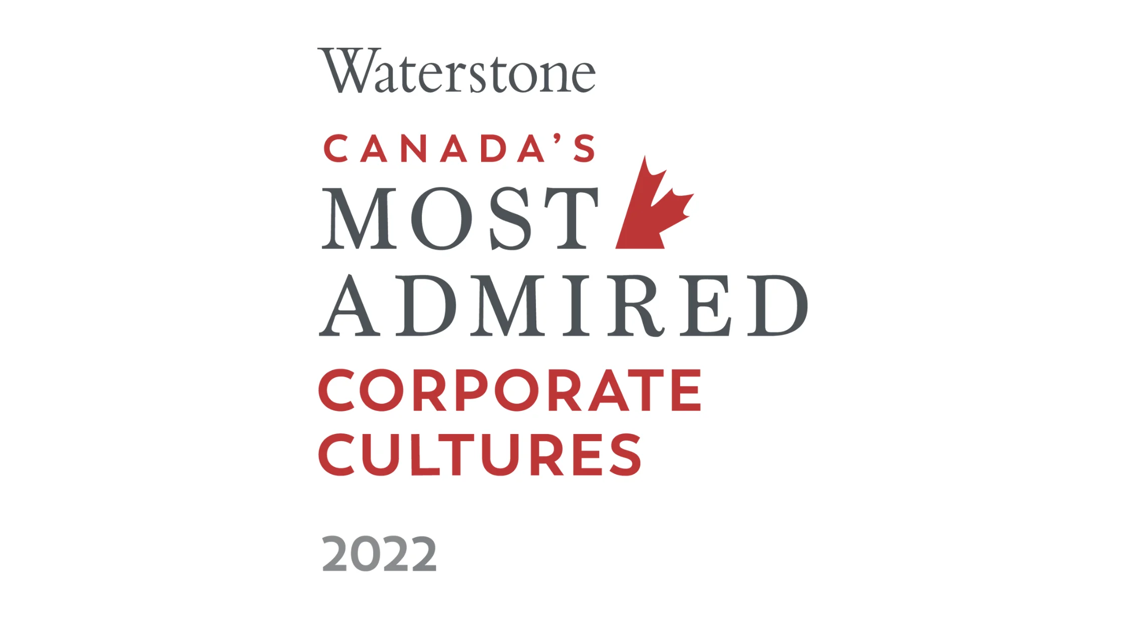 Waterstone Canada's Most Admired Corporate Cultures