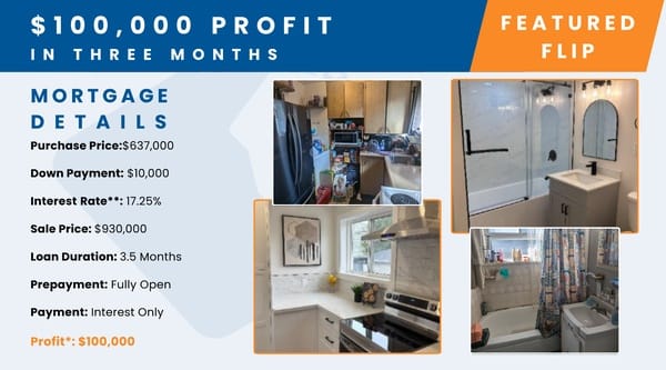 This is an image of the bridge mortgage details